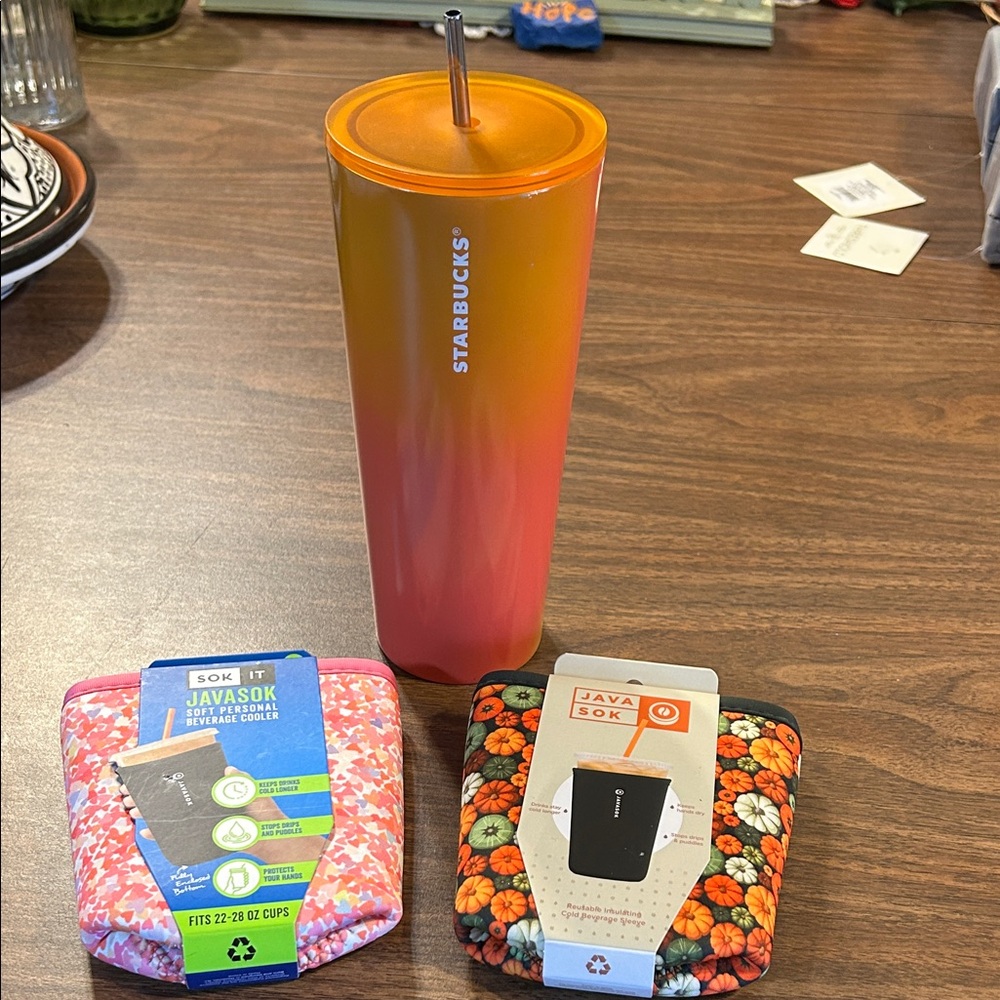 Colorful Insulated Tumbler with Straw - Picture 12 of 12